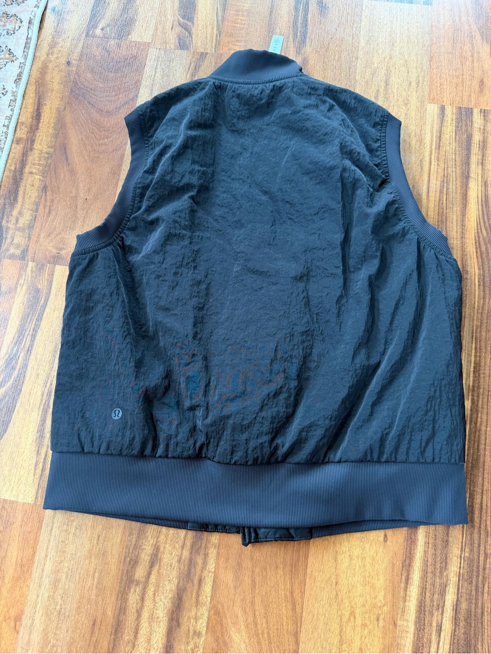 lululemon athletica Black Bomber-Style Vest